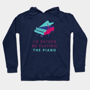 Piano player - funny design Hoodie